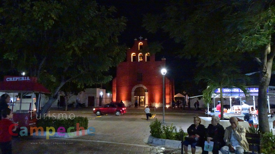 Iglesia de Santa Lucía - Turismo Campeche - Tours en Campeche