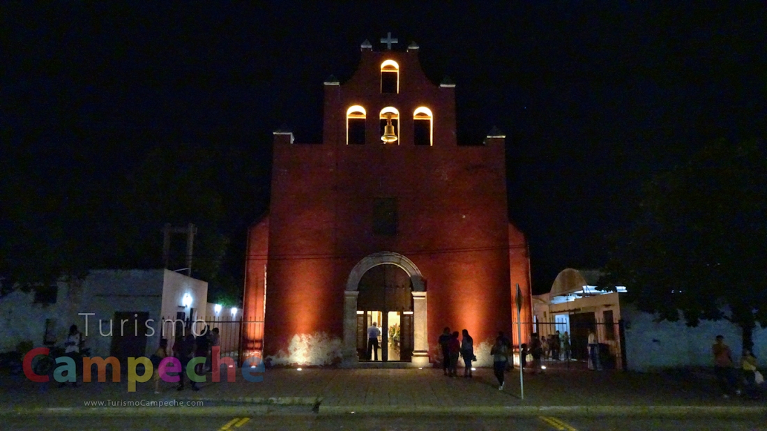 Iglesia de Santa Lucía - Turismo Campeche - Tours en Campeche